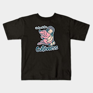 Unleash The Cuteness Kids T-Shirt